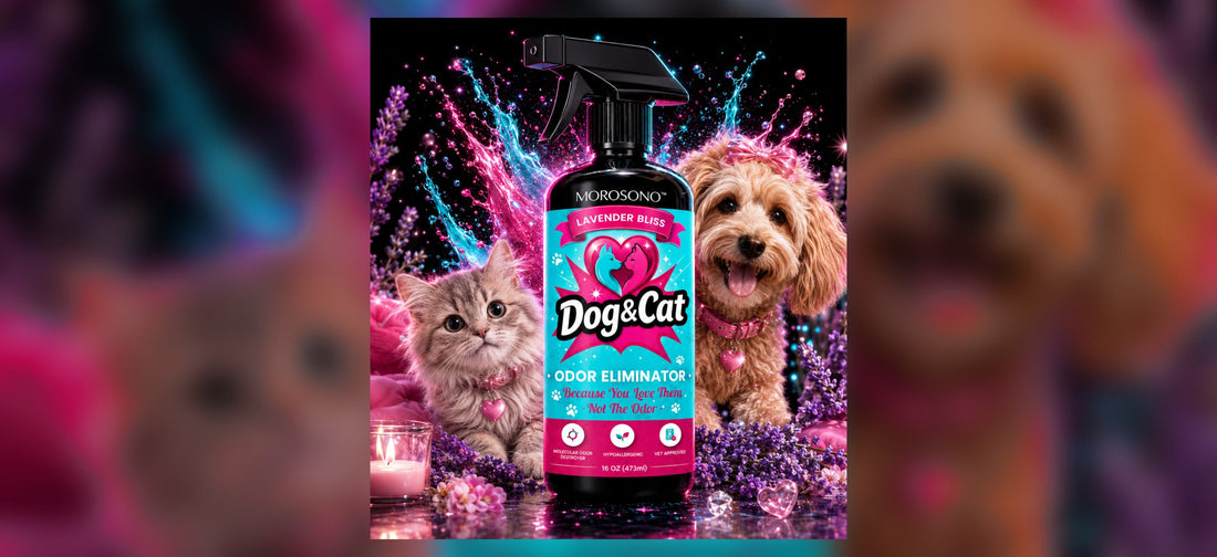 Best Pet Odor Spray for Dog & Cat Homes: Pet Beds, Couches, Rugs & Litter Box Areas