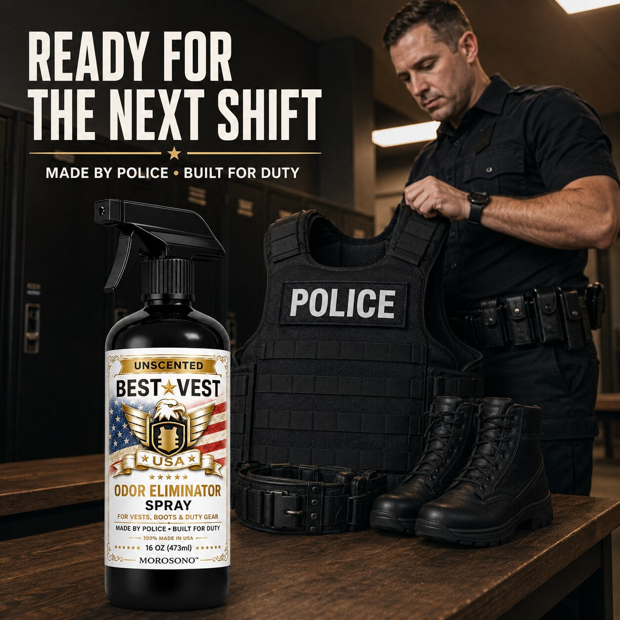 Best Vest ready for the next shift